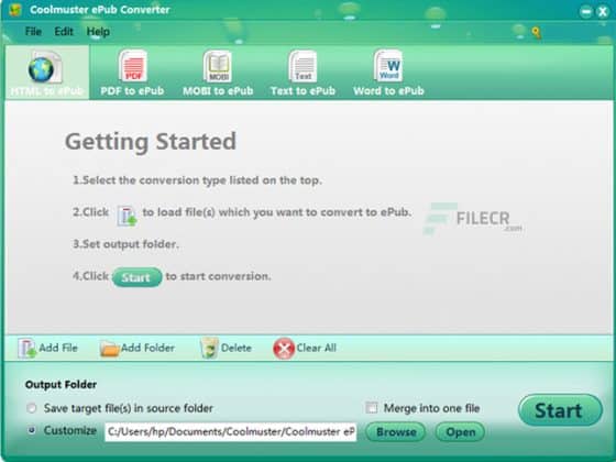Tải Coolmuster ePub Converter 2.2.21 Miễn Phí