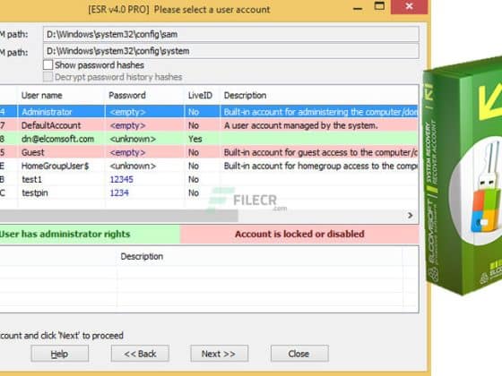 Tải Elcomsoft System Recovery Professional Edition 8.31.1157 Miễn Phí