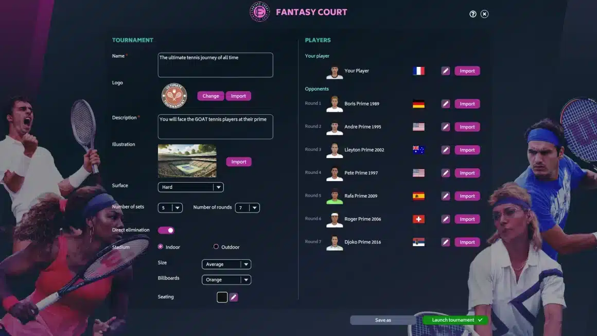 Tải Tennis Manager 2024 Miễn Phí