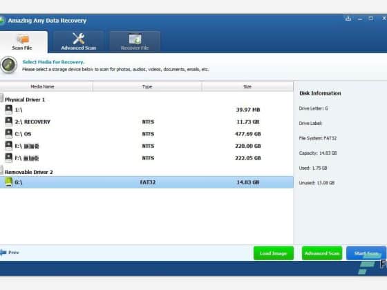 Tải Amazing Any Data Recovery 9.9.9.8 Miễn Phí