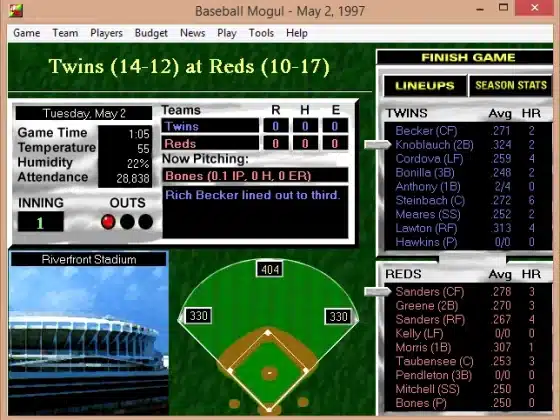 Tải Baseball Mogul Miễn Phí
