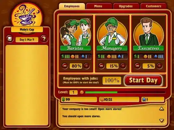 Tải Coffee Tycoon Miễn Phí