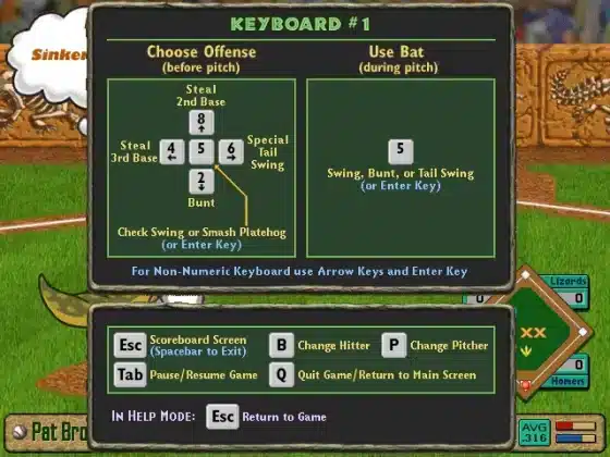 Tải DinoMight Baseball Miễn Phí
