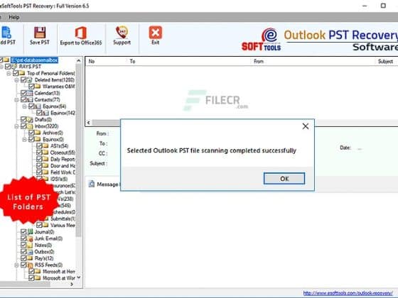 Tải eSoftTools PST Recovery 6.5 Miễn Phí