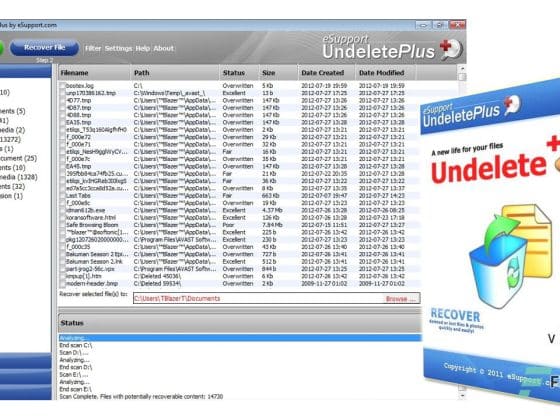 Tải eSupport UndeletePlus 3.0.20.1104 Miễn Phí