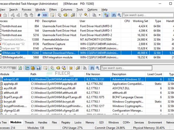 Tải eXtended Task Manager Enterprise 2.15.1901.1 Miễn Phí