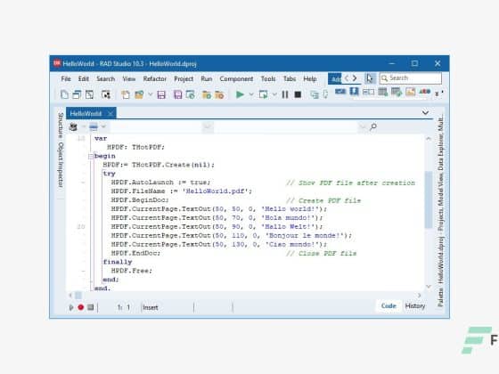 Tải HotPDF Delphi PDF Component 1.7.0 Miễn Phí