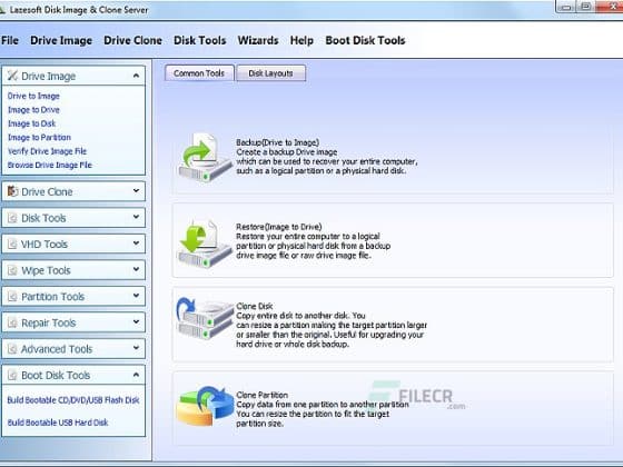 Tải Lazesoft Disk Image and Clone 4.7.2.1 Miễn Phí