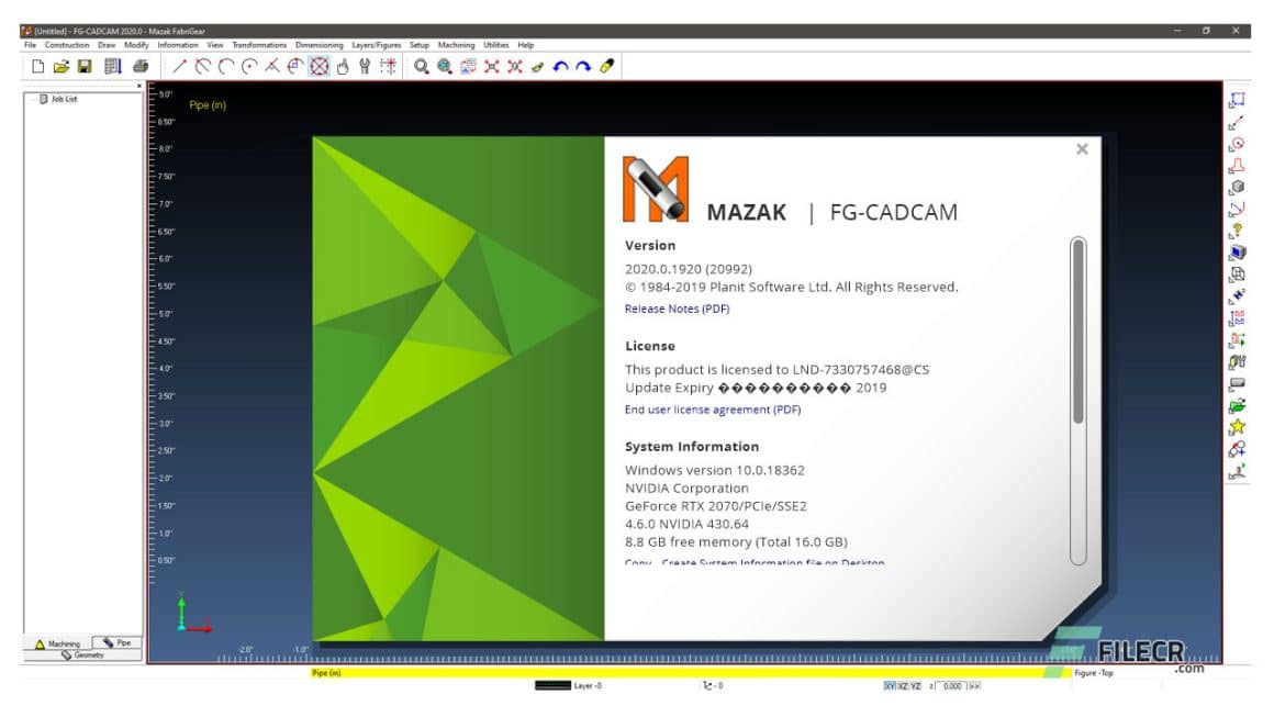 Tải MAZAK FG-CADCAM 2020.0.1932 Miễn Phí
