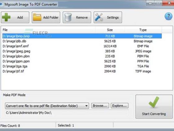 Tải Mgosoft Image To PDF Converter 8.7.5 Miễn Phí