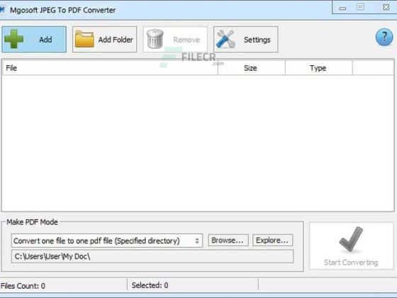 Tải Mgosoft JPEG To PDF Converter 8.8.0 Miễn Phí