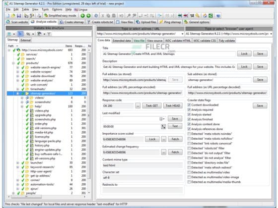 Tải MicroSys A1 Sitemap Generator Pro 10.1.4 (Update 14) Miễn Phí