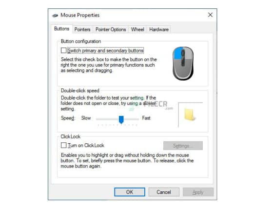 Tải Mouse settings changer 1.2 Miễn Phí