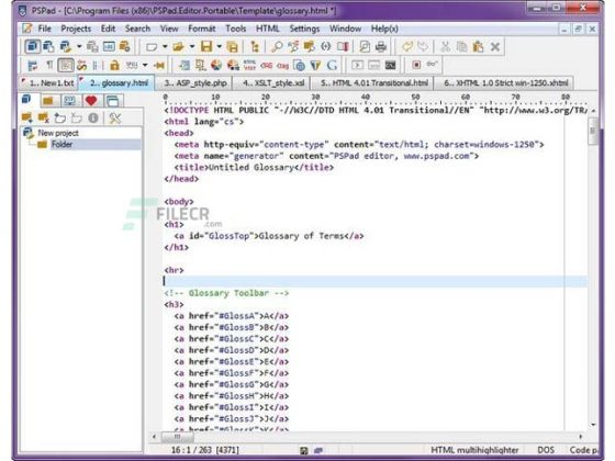 Tải PSPad Editor 5.0.5.775 Miễn Phí