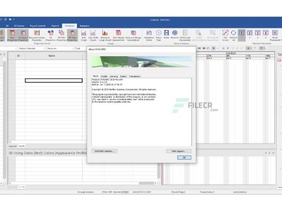 Tải SYNCHRO 2019.2 Pro CONNECT Edition 6.2.2.0 Miễn Phí