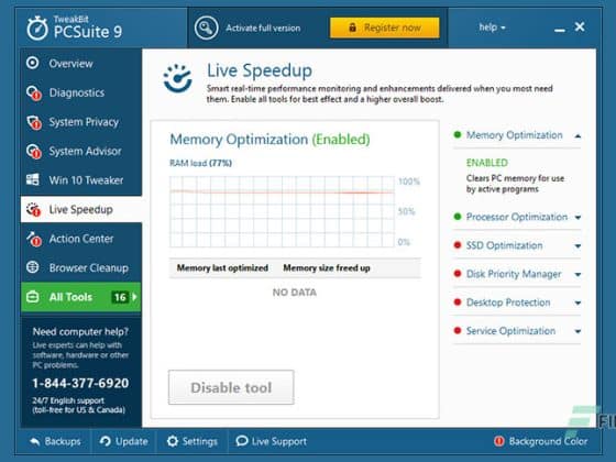 Tải TweakBit PCSuite 10.0.24.0 Miễn Phí