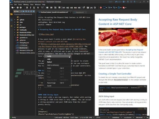 Tải Markdown Monster 3.6.2 Miễn Phí