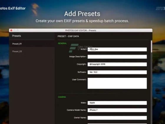 Tải Photos Exif Editor 2.18 Miễn Phí