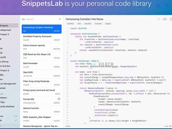 Tải SnippetsLab 2.6.1 Miễn Phí