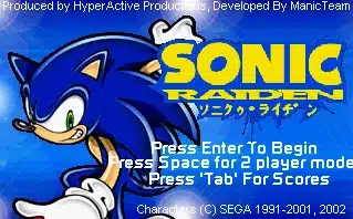 Tải Sonic Raiden Miễn Phí