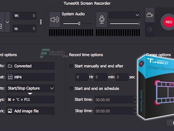 Tải TunesKit Screen Recorder 2.6.0 Miễn Phí