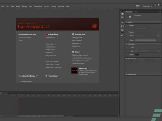 Adobe Flash Professional CC 2015 Download Miễn Phí