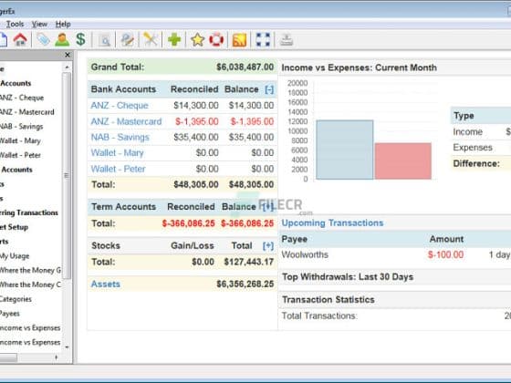 Money Manager Ex 1.8.1 Download Miễn Phí