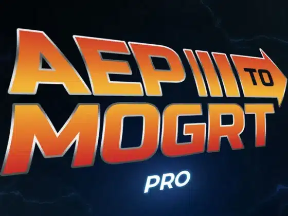 Tải Aescripts Aep to Mogrt Pro 2.1 Miễn Phí
