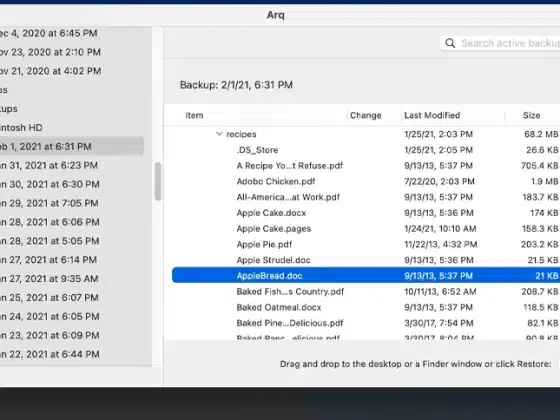 Tải Arq Backup 7.26.7 Miễn Phí