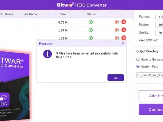 Tải Bitwar HEIC Converter Miễn Phí