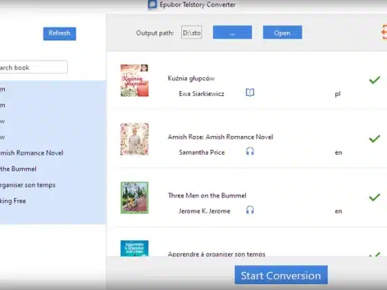 Tải Epubor Telstory Converter Miễn Phí