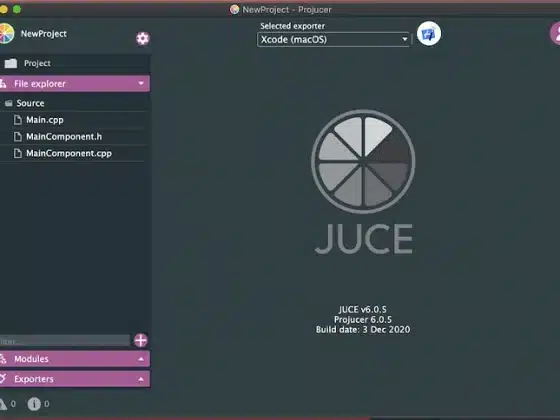 Tải JUCE C++ Framwork 8.0.6 Miễn Phí