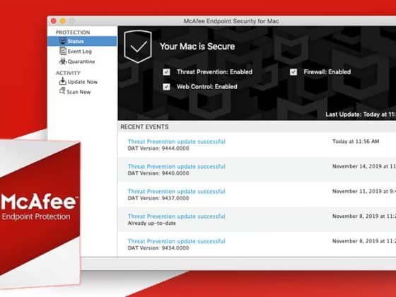 Tải McAfee Endpoint Security for Mac 10.7.8 Miễn Phí