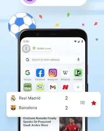 Tải Opera Mini: Fast Web Browser 88.0.2254.75874 Miễn Phí