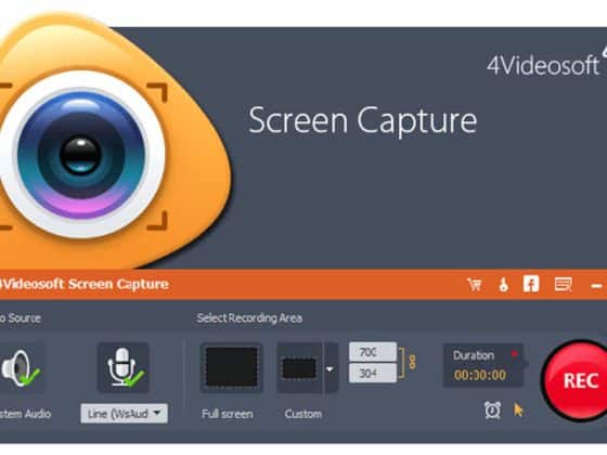 4Videosoft Screen Capture 1.5.32 Download Miễn Phí