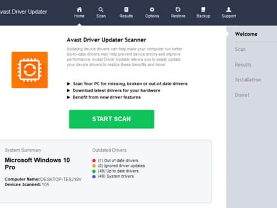 Avast Driver Updater 2.5.9 Download Miễn Phí