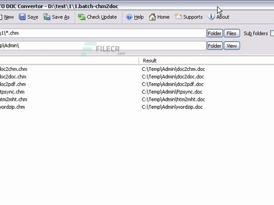 Batch CHM to Word (DOC) Converter 2025.17.204.3494 Download Miễn Phí