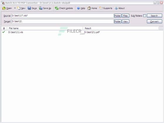 Batch XLS to PDF Converter 2025.17.204.2044 Download Miễn Phí
