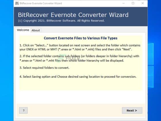 BitRecover Evernote Converter Wizard 4.0 Download Miễn Phí