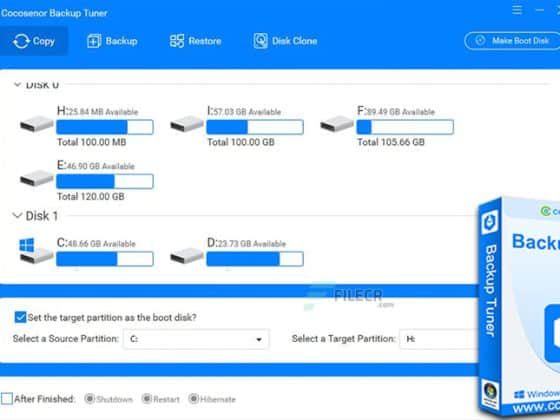 Cocosenor Backup Tuner 3.2.1.2 + WinPE ISO Download Miễn Phí