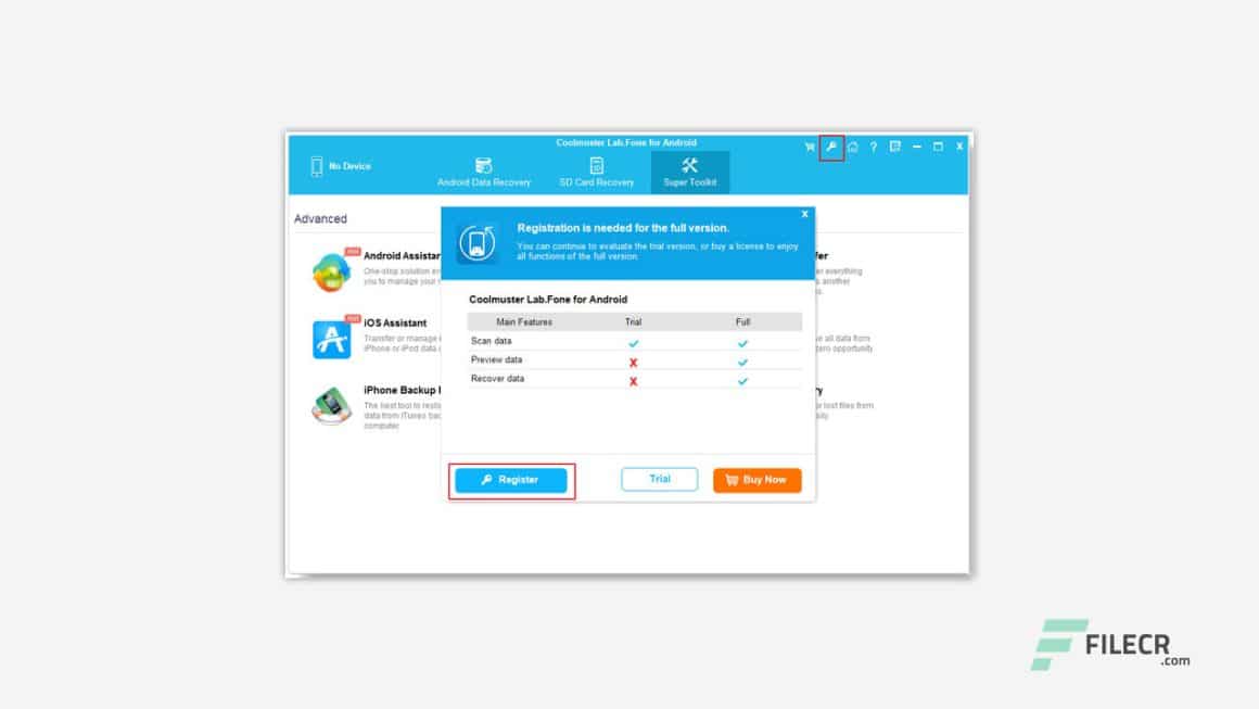Coolmuster Android SMS + Contacts Recovery 5.1.13 Download Miễn Phí