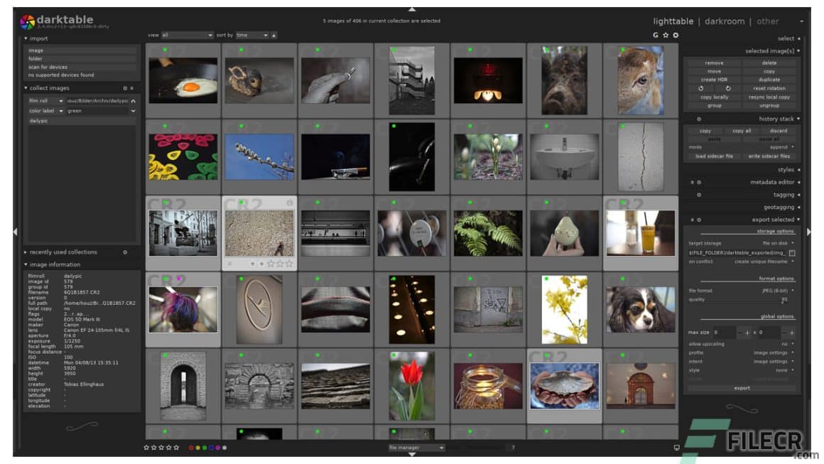 Darktable 5.0.1 Download Miễn Phí