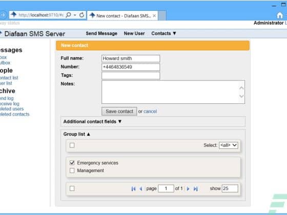 Diafaan SMS Server Full 4.8.0 Download Miễn Phí