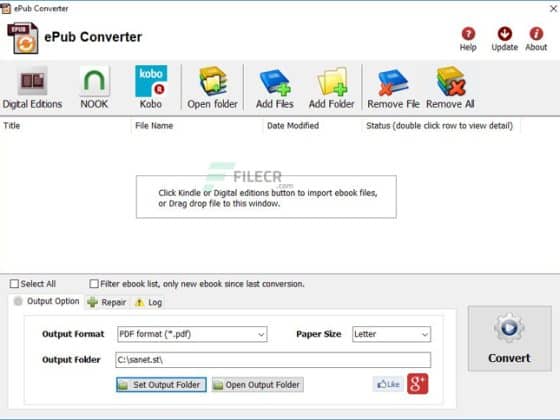 ePub Converter 3.23.10920.379 Download Miễn Phí