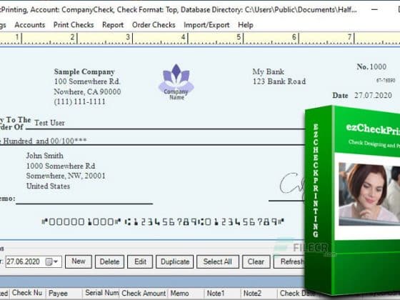 ezCheckPrinting 9.1.10 Download Miễn Phí