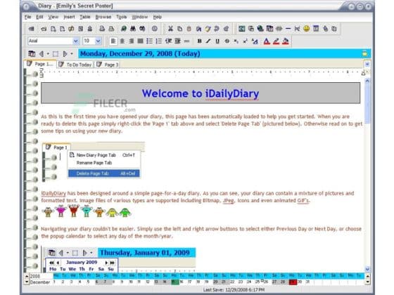 iDailyDiary Professional 4.32 Download Miễn Phí