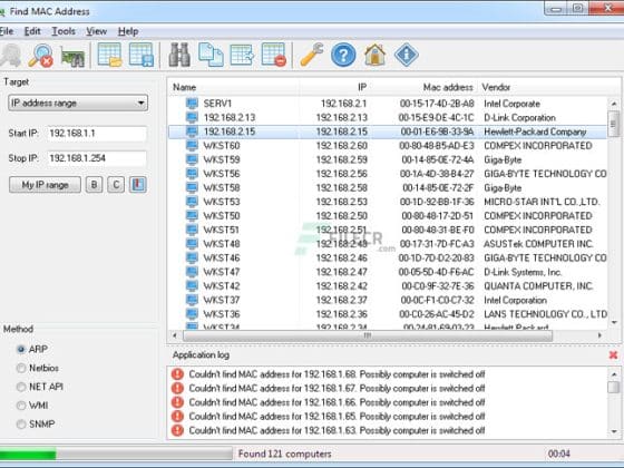 LizardSystems Find MAC Address 24.11 Download Miễn Phí