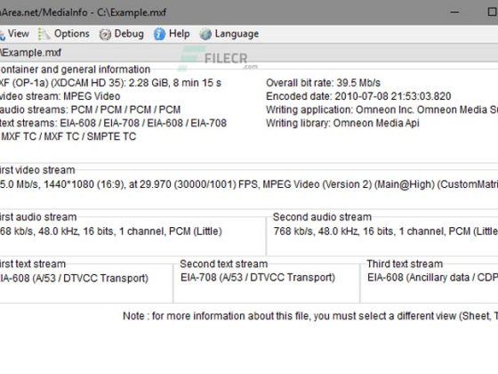 MediaInfo 25.03 Download Miễn Phí