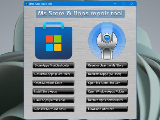 Ms Store & Apps repair Tool 1.0.1 Download Miễn Phí