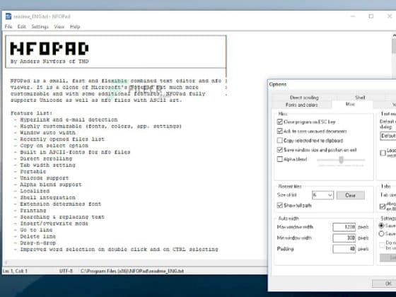NFOPad 1.81 Download Miễn Phí